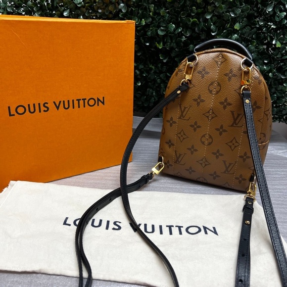 LOUIS VUITTON Reverse Monogram Palm Springs Backpack Mini - Picture 3 of 13
